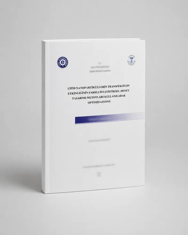 Ege Üniversitesi Sağlık Bilimleri Enstitüsü Tezi örneği
